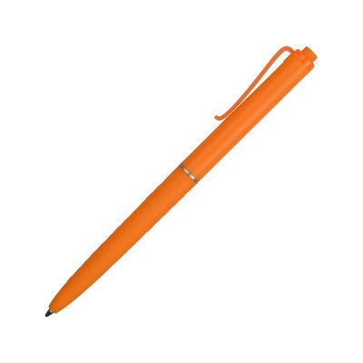 Ручка пластиковая soft-touch шариковая Plane, оранжевый-2