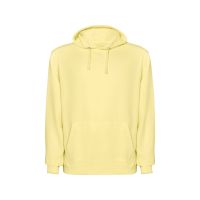 Толстовка с капюшоном KENIA унисекс, солнечно-желтый выстиранный WASHED