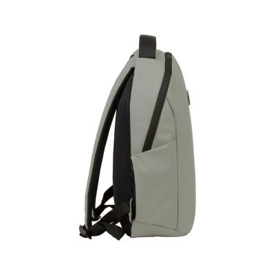Рюкзак Sofit для ноутбука из экокожи, оливковый-3