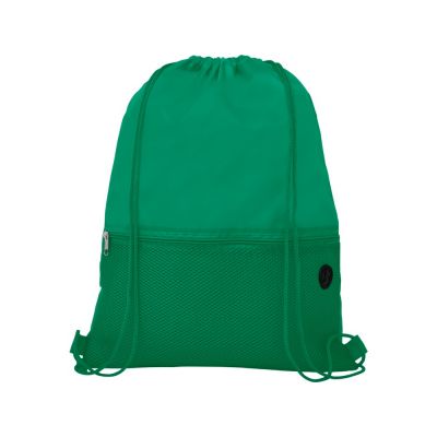 Сетчатый рюкзак со шнурком Oriole, зеленый-1