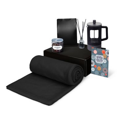 Подарочный набор Re:y. Vive с пледом, френч-прессом и кофе-1