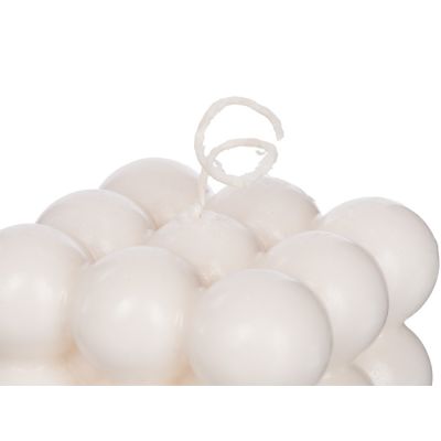 Свеча шарики без отдушки, белый-3