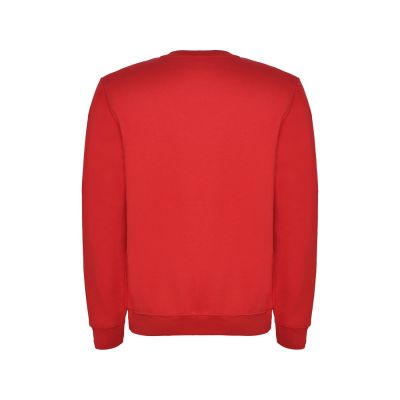 Свитшот с начесом Clasica унисекс, красный-1