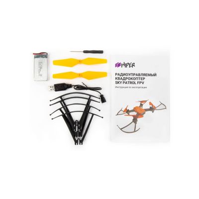Радиоуправляемый квадрокоптер HIPER  SKY PATROL FPV-13