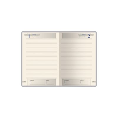 Ежедневник полудатированный А5 Windsor, черный-2