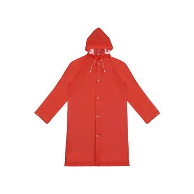 Дождевик Hawaii c чехлом унисекс, красный-2