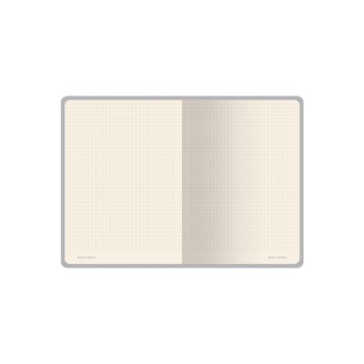 Бизнес тетрадь А5 Megapolis flex 60 л. soft touch клетка, бордовый-4