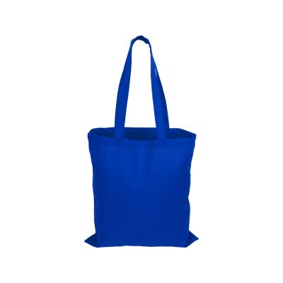Сумка для шопинга Carryme 140 хлопковая, 140 г/м2, синий-2