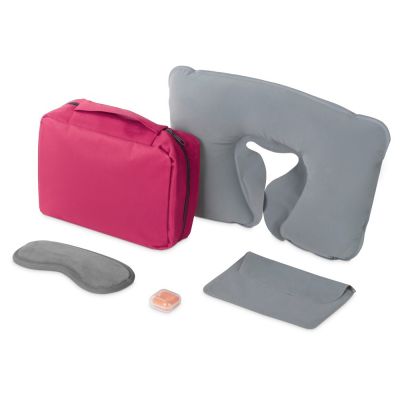 Набор для путешествий Comfy Flight, фуксия-0