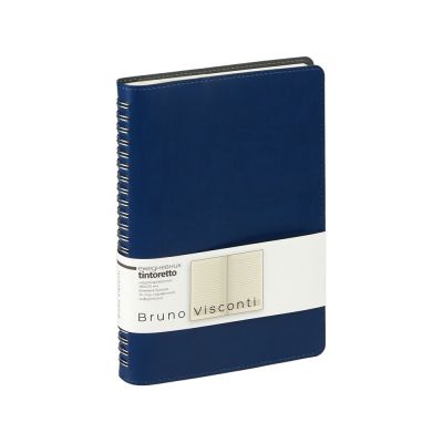 Ежедневник А5 Tintoretto, темно-синий-0