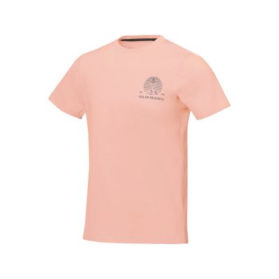 Nanaimo мужская футболка с коротким рукавом, pale blush pink-4