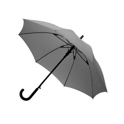 Зонт-трость полуавтомат Wetty с проявляющимся рисунком, серый-1