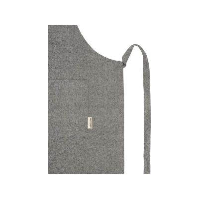 Pheebs 200 g/m2 recycled cotton apron, черный-2