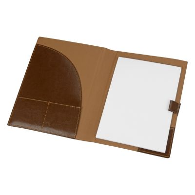 Папка-портфолио Alessandro Venanzi с блокнотом А5, коричневый-1
