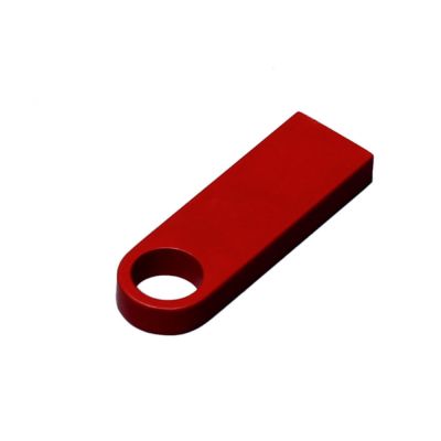 USB 3.0-флешка на 128 Гб с мини чипом и круглым отверстием, красный-1