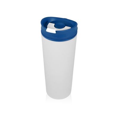Термокружка Brite 500мл, белый/синий-0