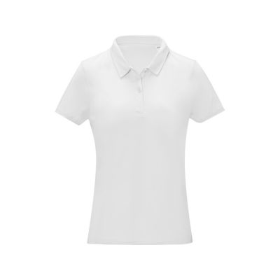 Женская стильная футболка поло с короткими рукавами Deimos, белый-1