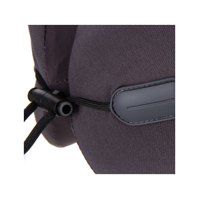 Подушка для путешествий с эффектом памяти Memo Pillow PRO M/L Basque Black-3