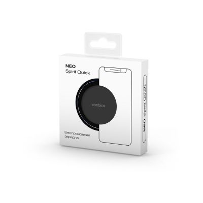 Беспроводное зарядное устройство Rombica NEO Spirit Quick Black-4
