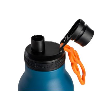 Вакуумный термос Buddy 3-в-1 со съемными мисками для питомцев, 1000 мл, синий-3