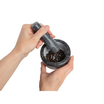 Ступка из натурального мрамора-9