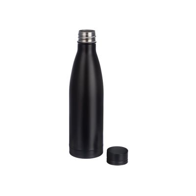 Вакуумная термобутылка Ewer c медной изоляцией, черный-1