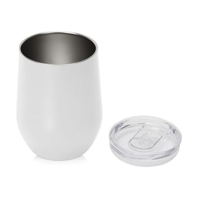 Вакуумная термокружка Sense, белый-1