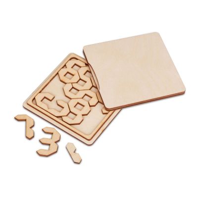 Деревянная головоломка Цифры-0