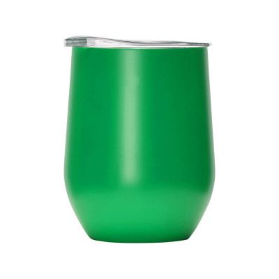 Вакуумная термокружка Sense, непротекаемая крышка, зеленый-2