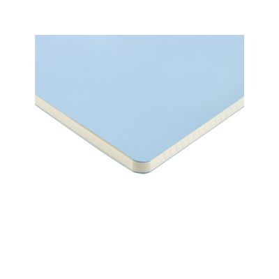 Бизнес тетрадь А5 Megapolis flex 60 л. soft touch клетка, зефирный голубой-3