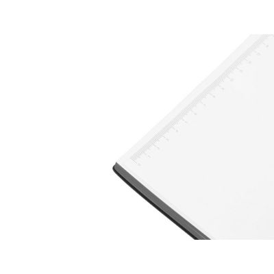 Бизнес-блокнот C1 софт-тач, гибкая обложка, 128 листов, черный-4