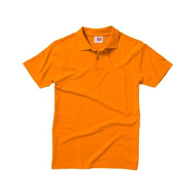 Рубашка поло First мужская, оранжевый-8