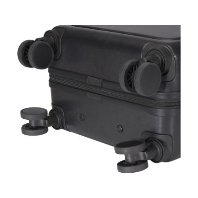 Rover Pro 20-дюймовый чемодан на колесах из материалов, переработанных согласно стандарту GRS, объемом 40 л - сплошной черный-7