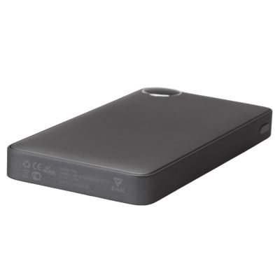 Внешний аккумулятор с дисплеем Mild, 10 000 mAh, темно-серый-6