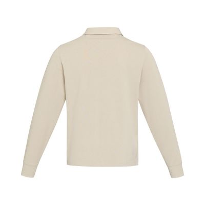 Clyde толстовка-поло унисекс для регби - Oatmeal-2