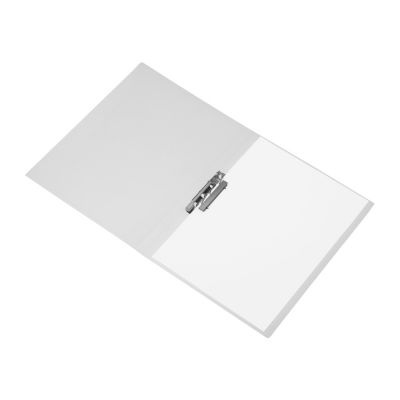 Папка пластиковая с боковым зажимом, прозрачный-4