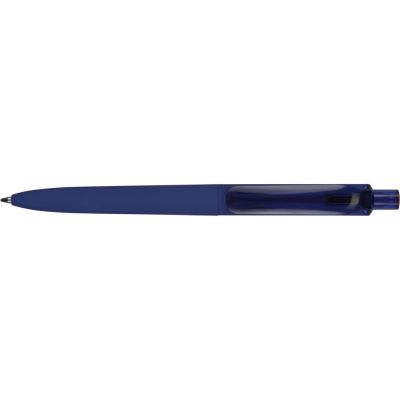 Ручка шариковая Prodir DS8 PRR софт-тач, синий-5