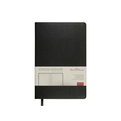 Ежедневник недатированный А5 Loft, черный-1