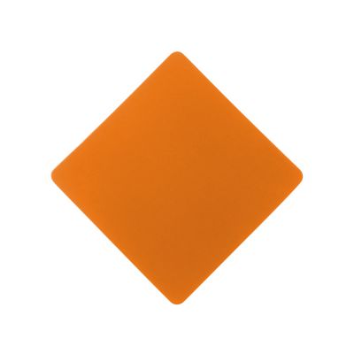 ПАТЧ РОМБ soft-touch (оранжевый) 7,6 х 7,6 см-0