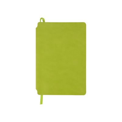 Блокнот Notepeno 130x205 мм с тонированными линованными страницами, зеленое яблоко-8