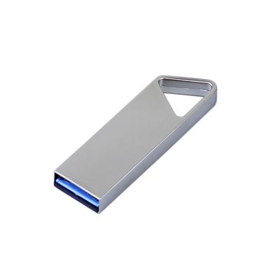 USB 2.0-флешка на 32 Гб с мини чипом, компактный дизайн, отверстие треугольной формы для цепочки-1