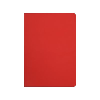 Бизнес-тетрадь А5 Pragmatic Contrast, 40 листов в клетку, красный с темно-серым срезом-2