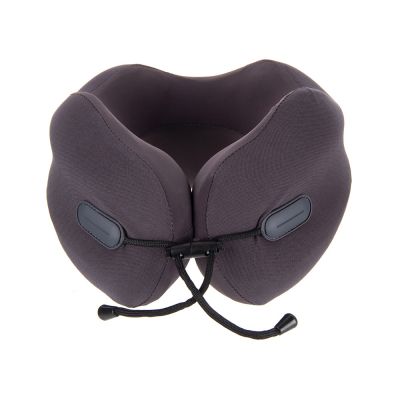 Подушка для путешествий с эффектом памяти Memo Pillow PRO M/L Basque Black-1