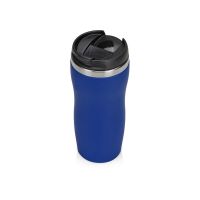 Термокружка Double wall mug C1, soft touch, 350 мл, синий