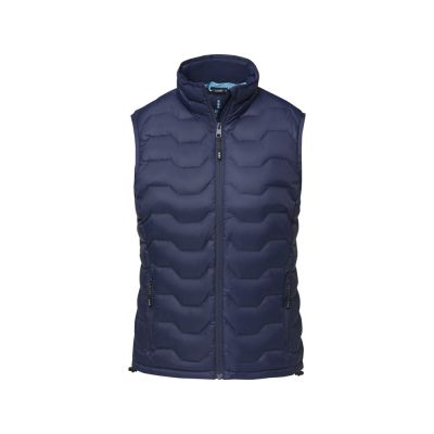 Женская утепленная телогрейка Epidote из материалов, переработанных по стандарту GRS - Темно - синий-1