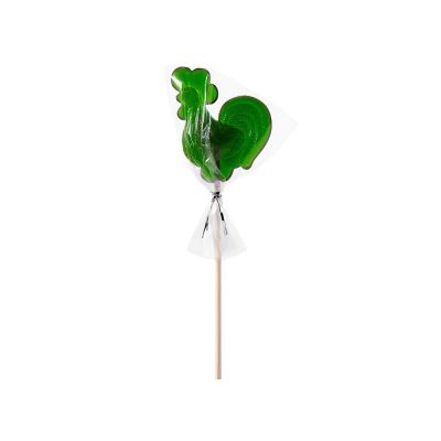 Леденец Петушок, зеленый со вкусом яблока, 21 гр.-3