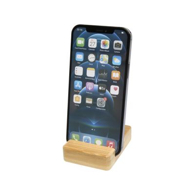 Ebla бамбуковая подставка для телефона-3