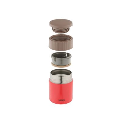 Термос из нерж. стали для еды тм THERMOS JBQ-400-PCH 0.4L, красный-1