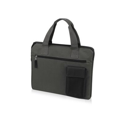 Конференц сумка Session, серый/черный-0