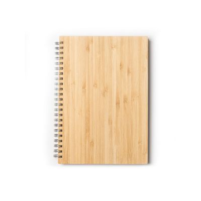 Набор GALA: блокнот А5, ручка шариковая, бамбук, бежевый-5